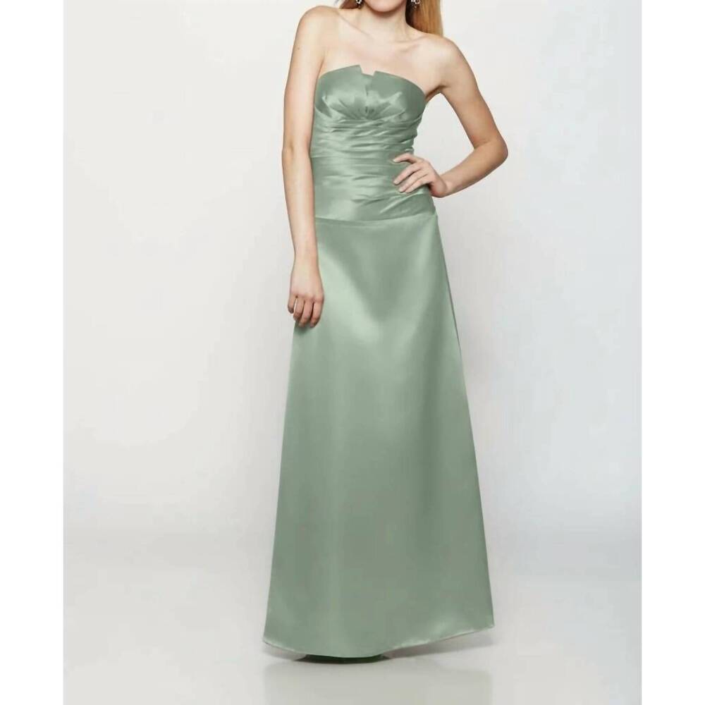 NEW LAST DRESS timeless grace gown in sage